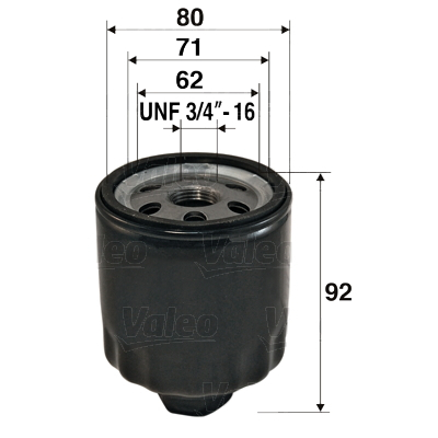 Filtru ulei VALEO 586009 [1]