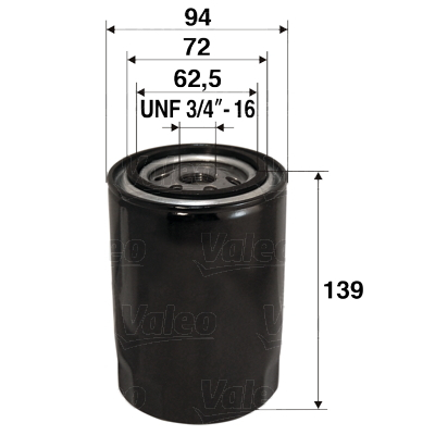 Filtru ulei VALEO 586064 [1]