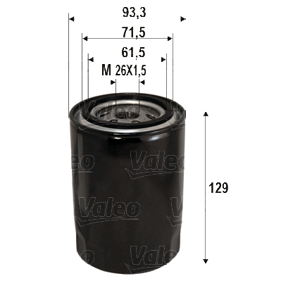 Filtru ulei VALEO 586095 [1]