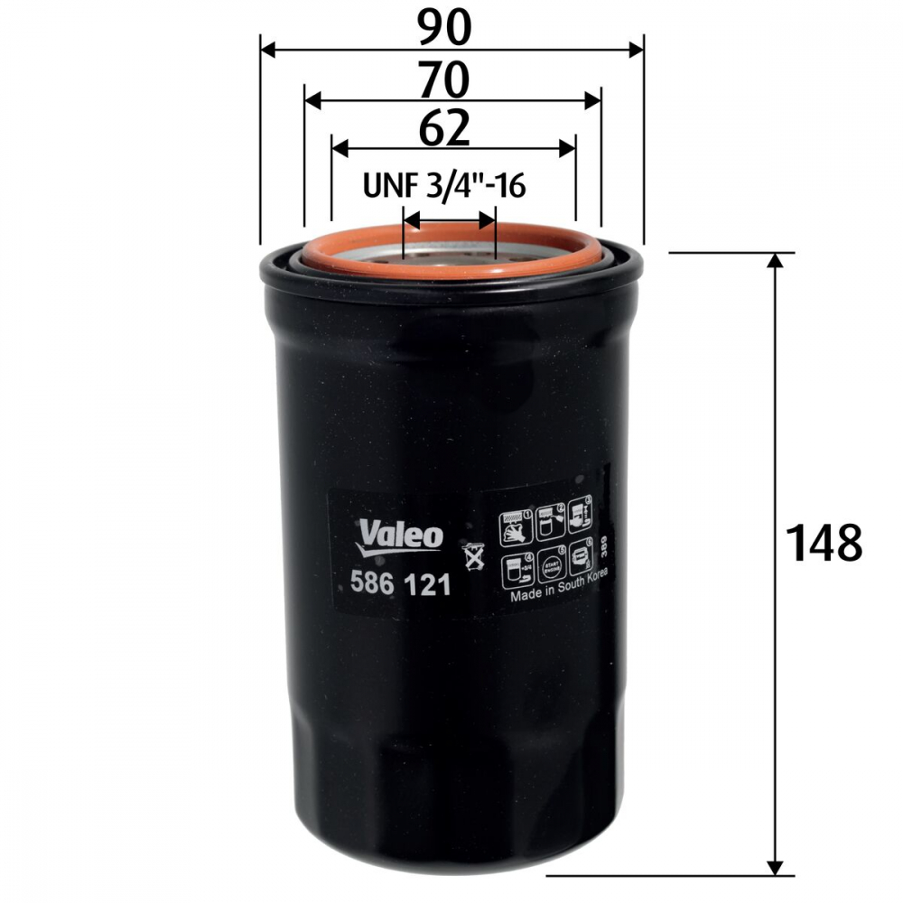 Filtru ulei VALEO 586121 [3]