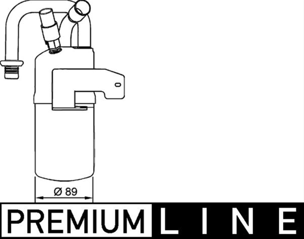 Filtru uscator MAHLE AD274000P [2]