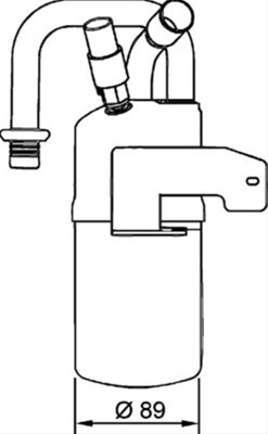 Filtru uscator MAHLE AD274000P [1]