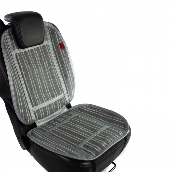 Husa Protectie Scaun Cool Confort Pro Gri / Alb [4]