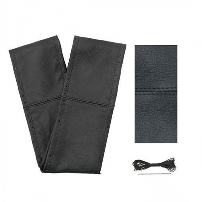 Husa Volan Cu Snur Piele Naturala Negru 42-43 Cm [1]