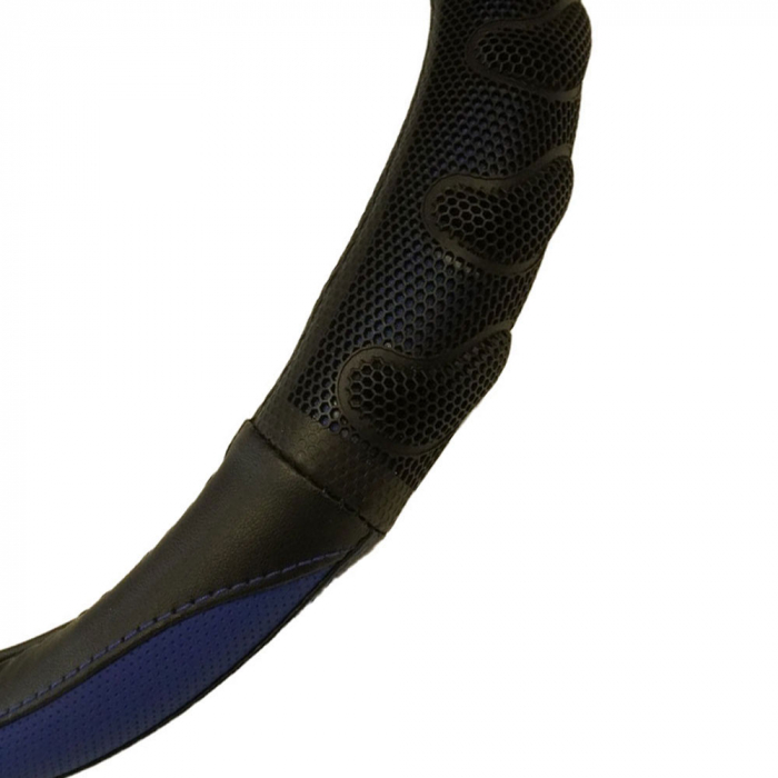 Husa Volan Piele Ecologica Albastru 37- 39 Cm Umbrella [3]