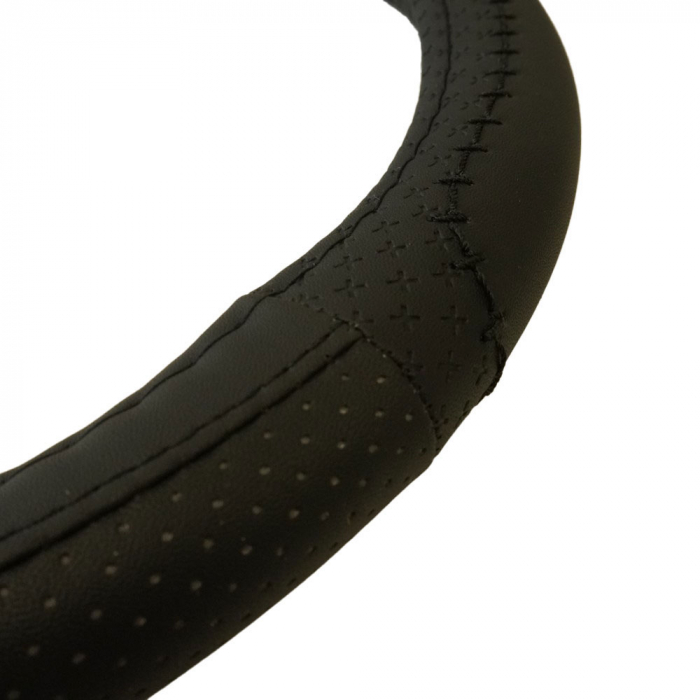 Husa Volan Piele Ecologica Negru 37- 39 Cm Umbrella [2]