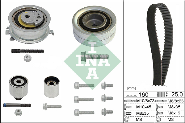 Kit distributie INA 530055010 [1]