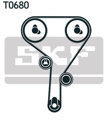 Kit distributie SKF VKMA05260 [1]