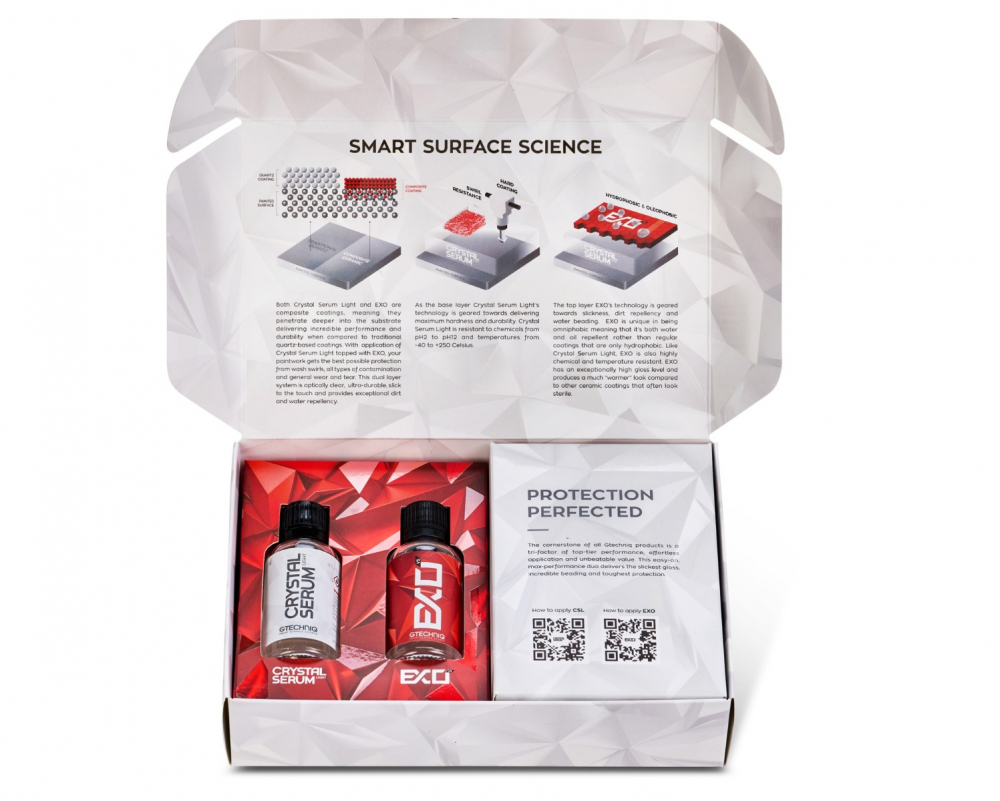 Kit EXO si CSL Gtechniq EXO and Crystal Serum Light, 50ml [2]