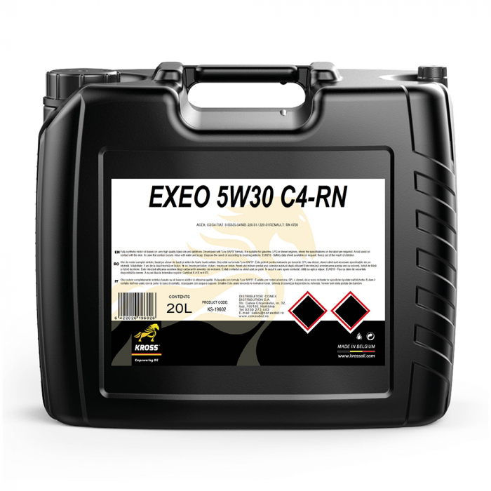 Ulei de motor KROSS Exeo 5W30 C4-RN - 20 Litri [1]
