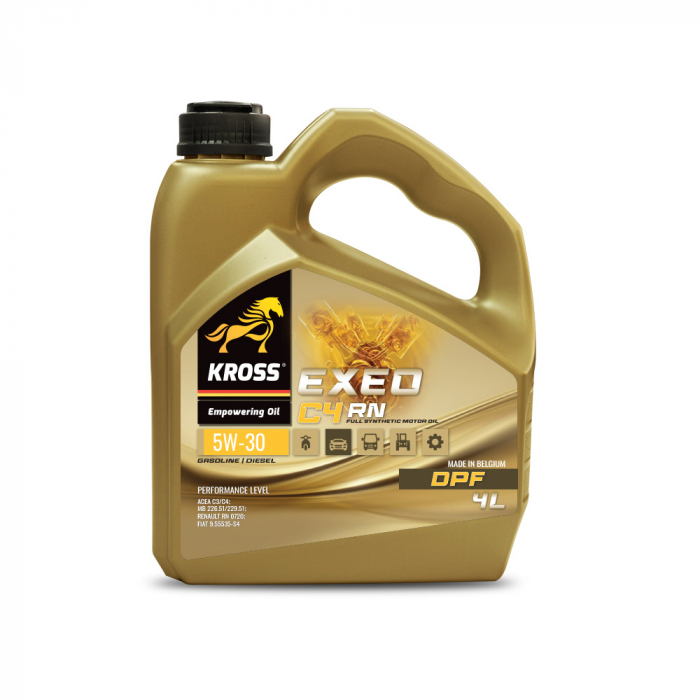 Ulei de motor KROSS Exeo 5W30 C4-RN - 4 Litri [1]