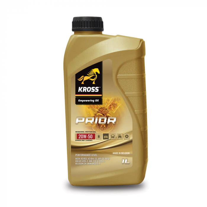 Ulei de motor KROSS Prior 20W50 A3/B4,E3 - 1 Litru [1]