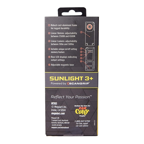 Lampa Control Meguiar's Sunlight 3 Plus [2]