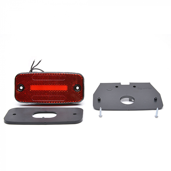 Lampa Gabarit Led 1135 W157, 12V-24V, Pozitie Rosu Was [3]