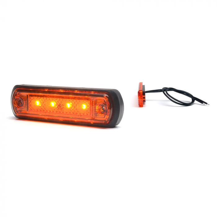 Lampa Gabarit Led 1338 W189, 12V-24V, Pozitie Portocaliu Was [10]