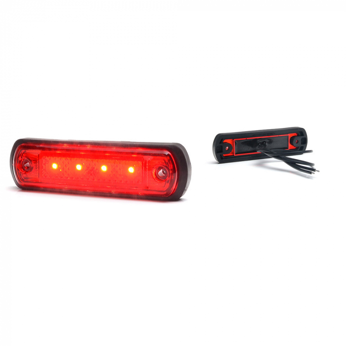 Lampa Gabarit Led 1339 W189, 12V-24V, Pozitie Rosu Was [9]