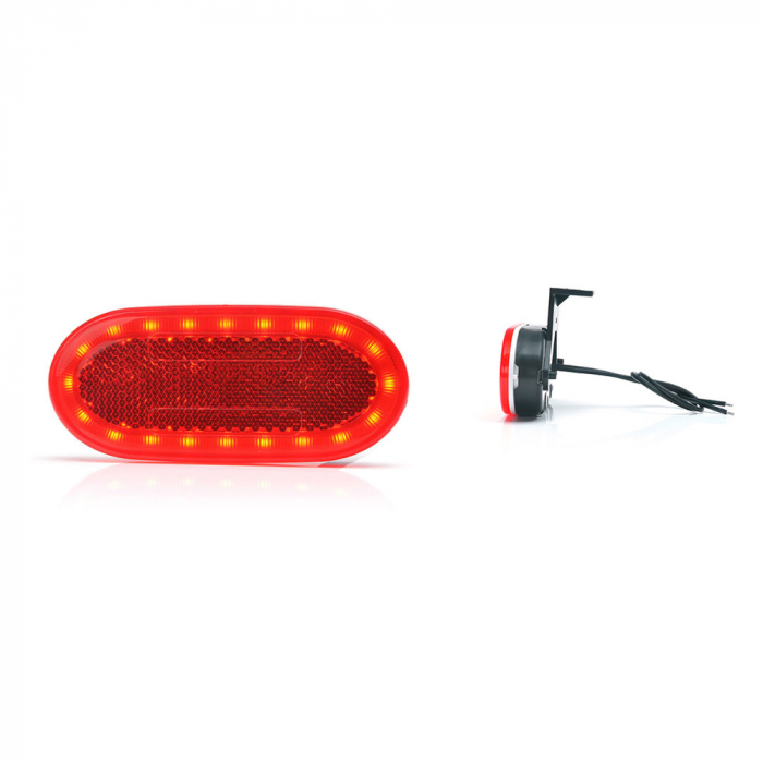 Lampa Gabarit Led 1387 W197, 12V-24V, Pozitie Rosu Was [10]