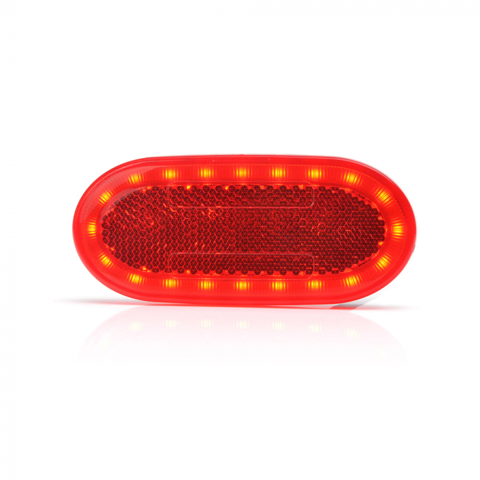 Lampa Gabarit Led 1387 W197, 12V-24V, Pozitie Rosu Was [2]