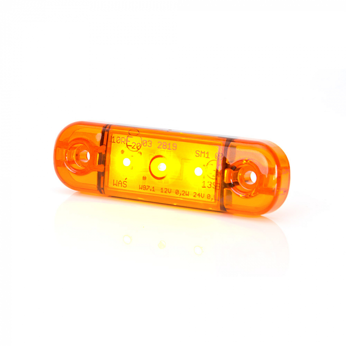 Lampa Gabarit Led 708 W97.1, 12V-24V, Pozitie Portocaliu Was [2]