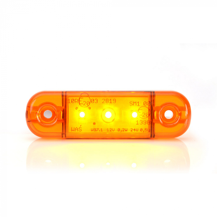Lampa Gabarit Led 708 W97.1, 12V-24V, Pozitie Portocaliu Was [10]