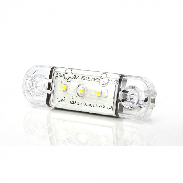 LAMPA GABARIT LED 710 W97.1, 12V-24V, POZITIE ALB WAS [4]