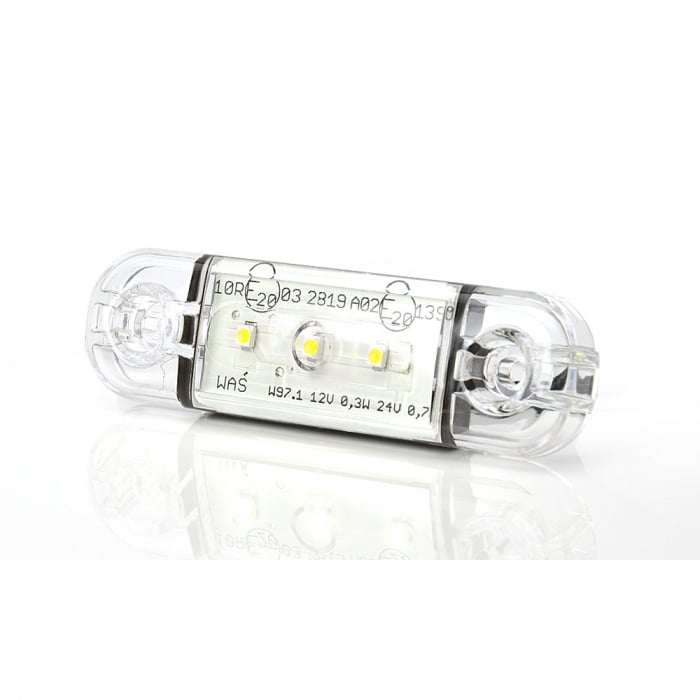 LAMPA GABARIT LED 710 W97.1, 12V-24V, POZITIE ALB WAS [11]