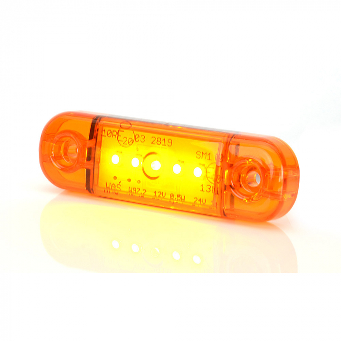 Lampa Gabarit Led 711 W97.2, 12V-24V, Pozitie Portocaliu Was [2]