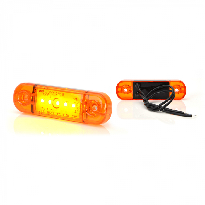 Lampa Gabarit Led 711 W97.2, 12V-24V, Pozitie Portocaliu Was [8]