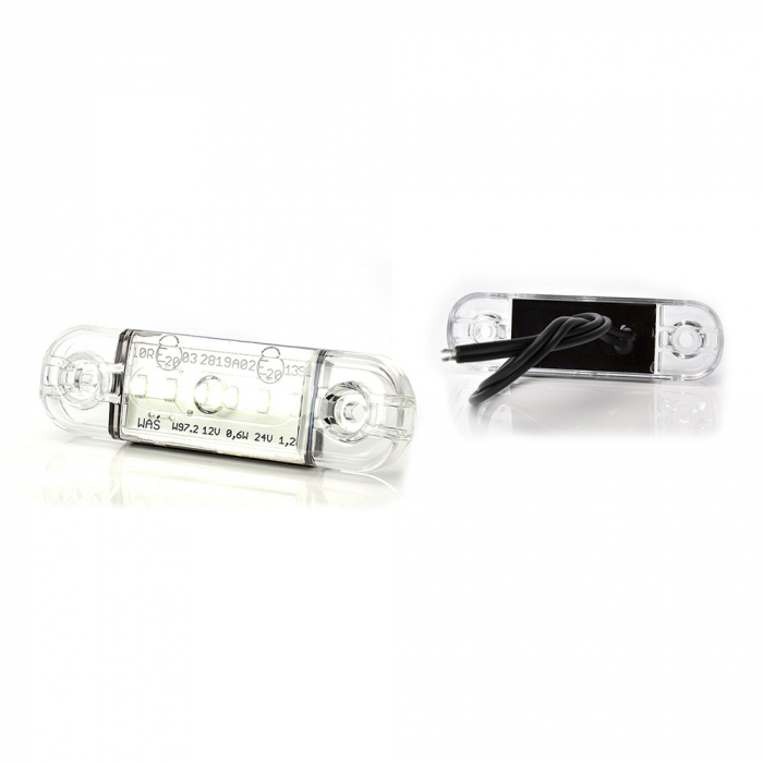 Lampa Gabarit Led 713 W97.2, 12V-24V, Pozitie Alb Was [1]