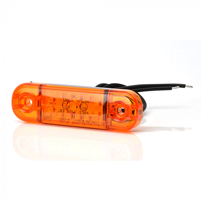 Lampa Gabarit Led 714 W97.3, 12V-24V, Pozitie Portocaliu Was [11]