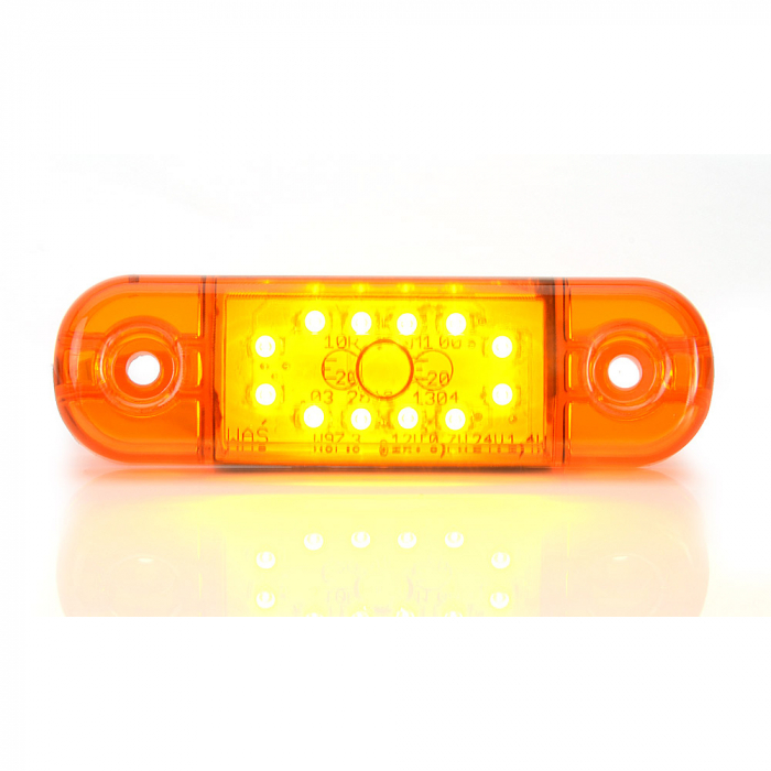 Lampa Gabarit Led 714 W97.3, 12V-24V, Pozitie Portocaliu Was [3]