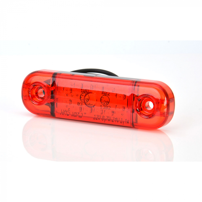 Lampa Gabarit Led 715 W97.3, 12V-24V, Pozitie Rosu Was [4]