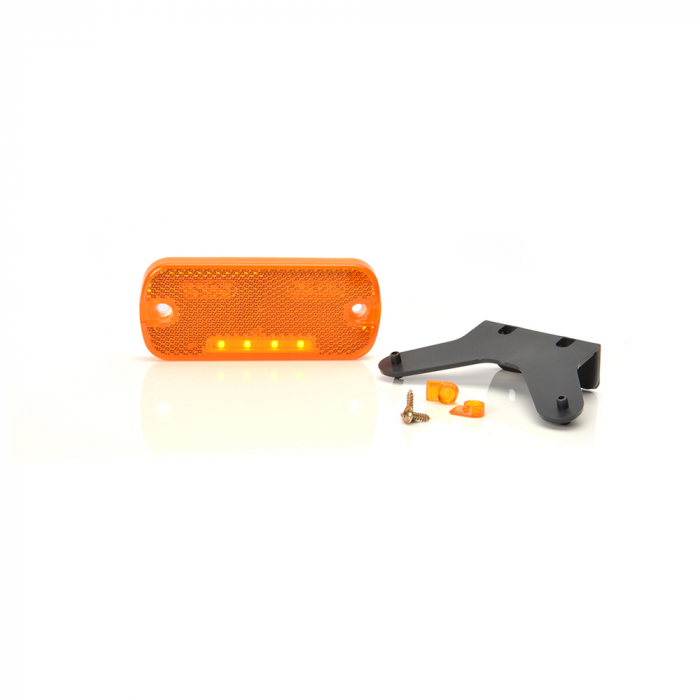 Lampa Gabarit Led 904 W128, 12V-24V, Pozitie Portocaliu Was [7]