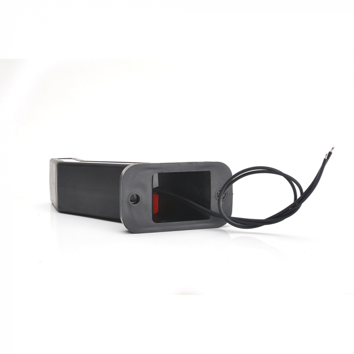 Lampa Gabarit Led Cu Brat 1165L W168.1, 12V-24V, Pozitie Alb / Rosu / Portocaliu Stanga Was [14]
