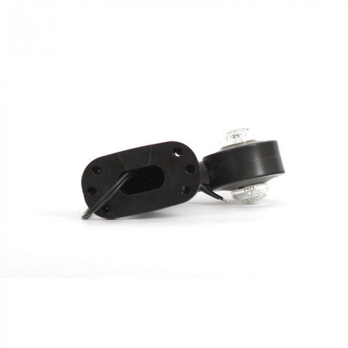 Lampa Gabarit Led Cu Brat 135L/I W21.2, 12V-24V, Pozitie Alb / Rosu Dreapta Was [1]