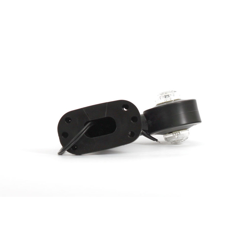 Lampa Gabarit Led Cu Brat 135L/I W21.2, 12V-24V, Pozitie Alb / Rosu Stanga Was [2]