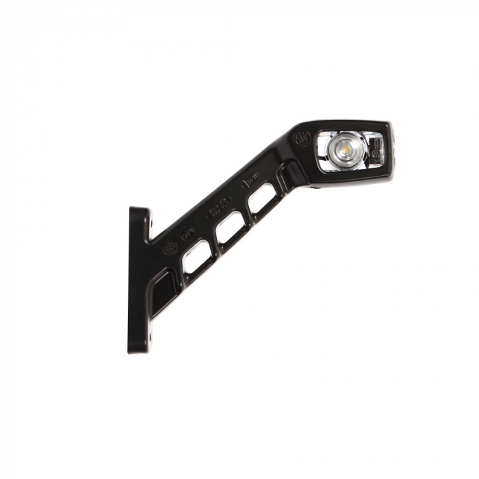 LAMPA GABARIT LED CU BRAT 238P W48, 12V-24V, POZITIE ALB / ROSU / PORTOCALIU DREAPTA WAS [3]