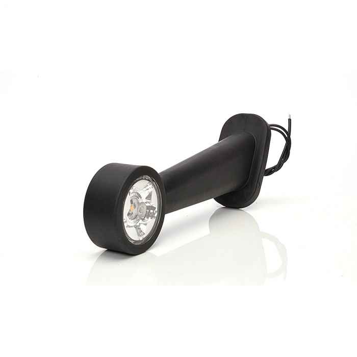 LAMPA GABARIT LED CU BRAT 875L W21.3STAR, 12V-24V, POZITIE ALB / ROSU STANGA WAS [11]