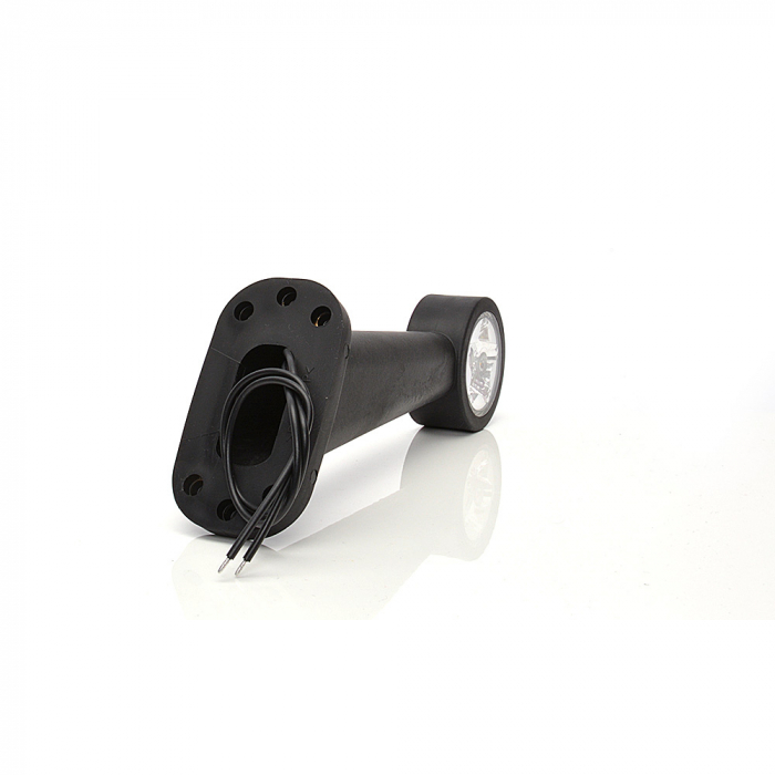 LAMPA GABARIT LED CU BRAT 875L W21.3STAR, 12V-24V, POZITIE ALB / ROSU STANGA WAS [10]