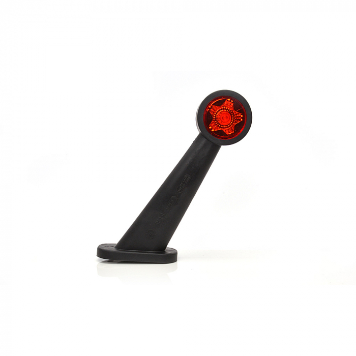 LAMPA GABARIT LED CU BRAT 875L W21.3STAR, 12V-24V, POZITIE ALB / ROSU STANGA WAS [2]