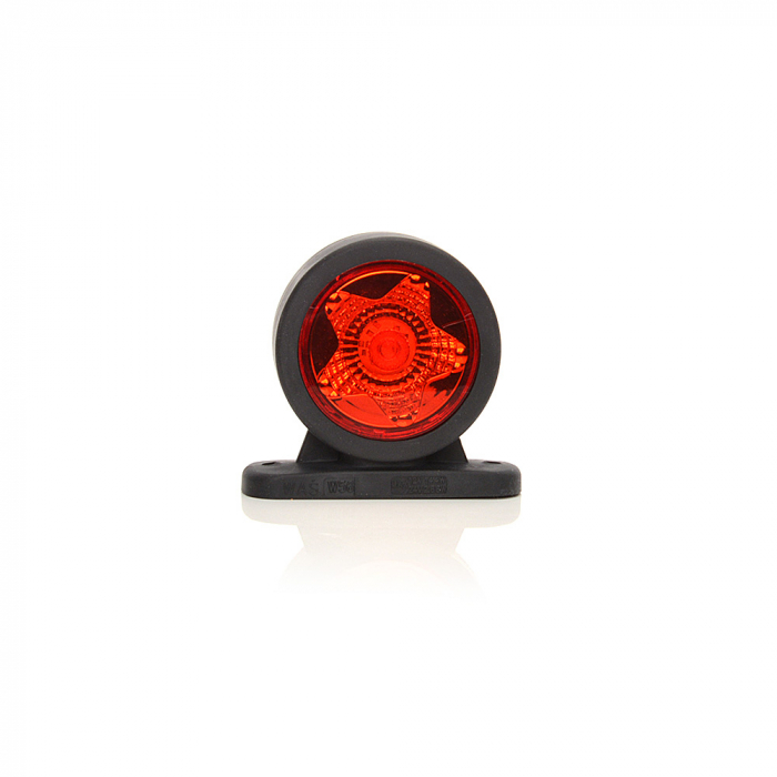 Lampa Gabarit Led Cu Brat 883 W56Star, 12V-24V, Pozitie Alb / Rosu Was [8]