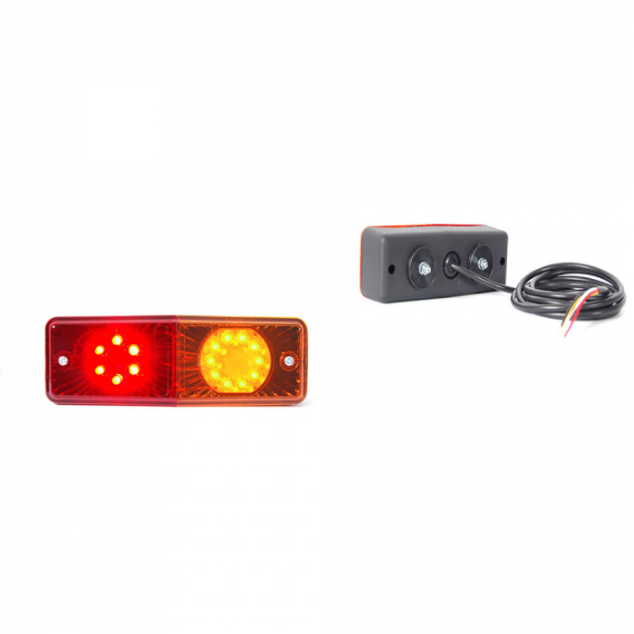 Lampa Multifunctionala Spate Led 487Wo72Ud, 12V-24V, Semnalizare / Stop / Pozitie Was [7]
