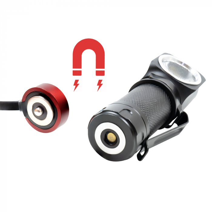 Lanterna Frontala Pni Adventure F75, Led 6W, 600 Lm, Cu Acumulator Si Incarcator Magnetic, Suport Pentru Cap [7]