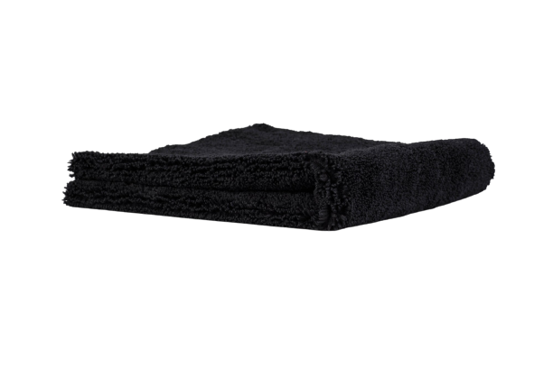 Laveta microfibra profesionala neagra Ewocar, 400gsm [1]