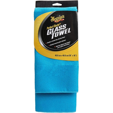 Laveta Microfibre Sticla Meguiar's Glass Towel, 40x40 cm [1]