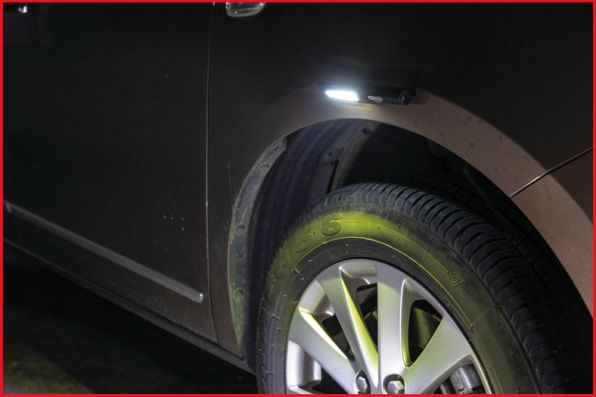 Led Cob Stripe Lampa De Inspectie 350 Lumeni Cu Led Uv Spot ?I Pointer Laser [19]