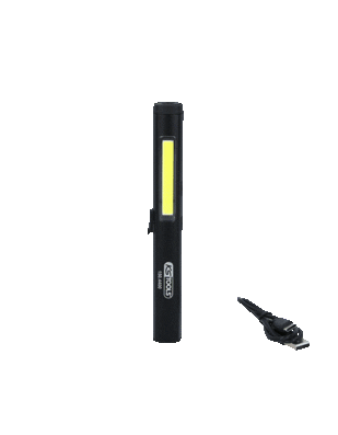 Led Cob Stripe Lampa De Inspectie 350 Lumeni Cu Led Uv Spot ?I Pointer Laser [3]