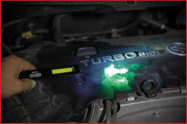 Led Cob Stripe Lampa De Inspectie 350 Lumeni Cu Led Uv Spot ?I Pointer Laser [15]