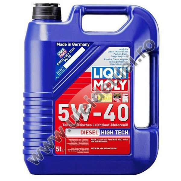 Liqui Moly Diesel High Tech 5W40 - 5 Litri [1]