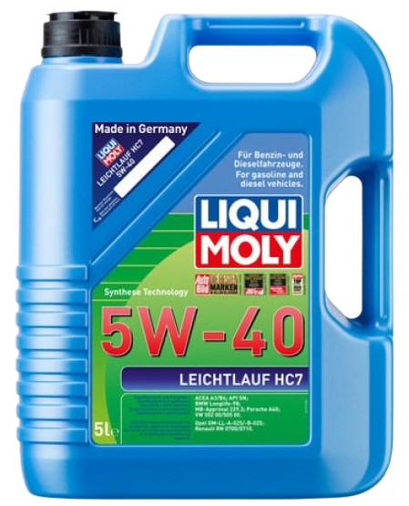 Ulei de motor Liqui Moly Leichtlauf HC7 5W40 - 5 Litri [1]